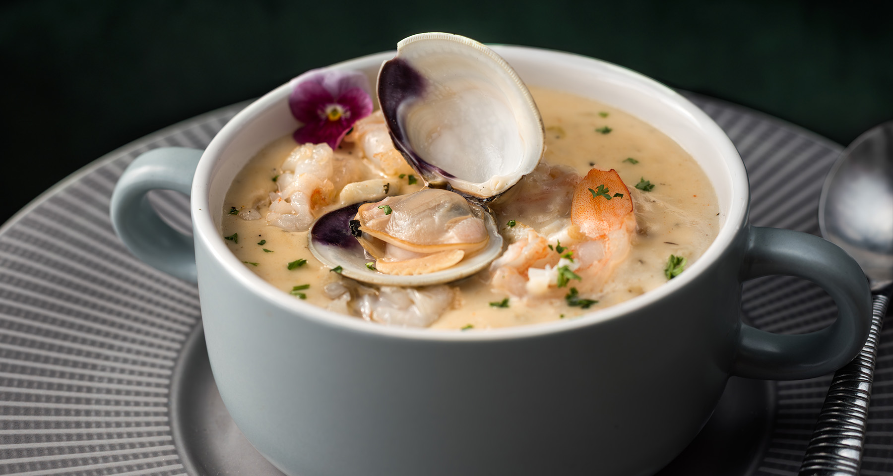 seafood chowder lent feature